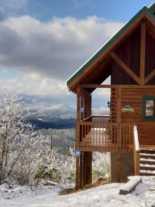 Yogi'S Den: Breathtaking Views! 3 Min To Dollywood, On 1 Acre! Villa Sevierville Dış mekan fotoğraf